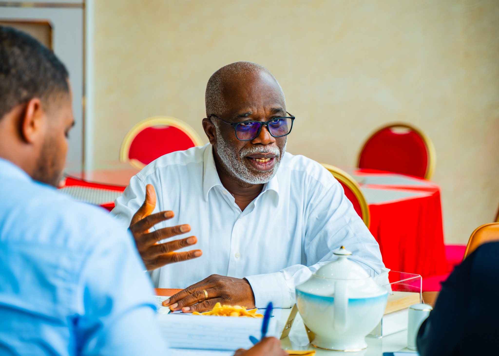 Danielle Ciribassi and Alphonse Kadjo, Niofar Capital, on the ground in West Africa